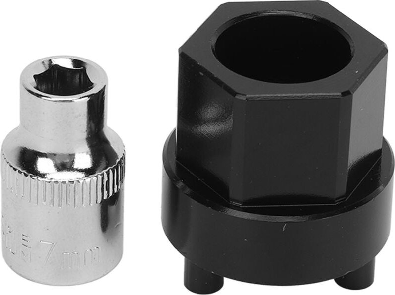 Zoternen - Kupplungsnabenhalter für AC-Kompressoren mit 7 mm 3/8 Zoll-Buchse für kupplungslose Kompressoren Denso 5SE09C...