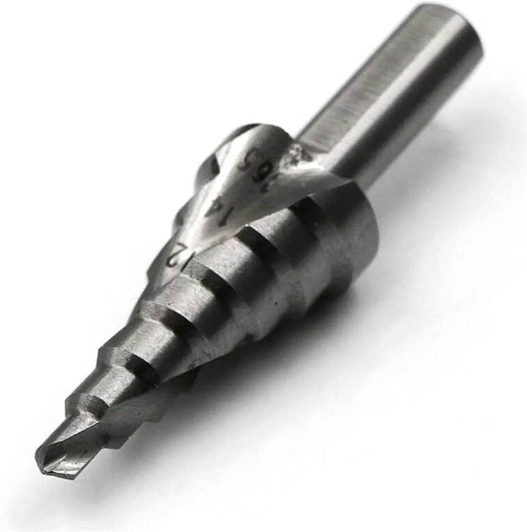 4–16,5 mm Stufenbohrer, Hochgeschwindigkeitsstahl-Spiralbohrer, Multifunktionsreibahle, praktischer Metallschneider für ...