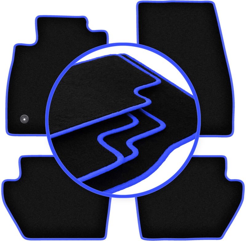 CARLUX-BLUE Autofußmatten für: Ford Puma II Crossover (2017-)