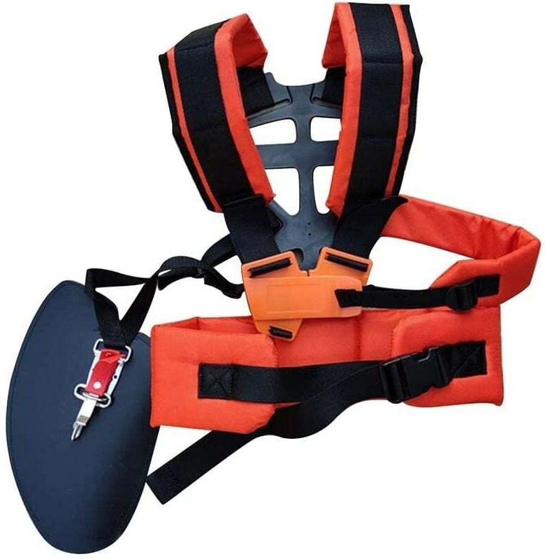 Harnais Effort Réglable Confortable,Harnais à Epaule Pratique Confort Pour Débroussailleuse Tondeuse à Gazon Universal M...