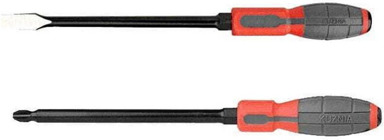 FORGE SCHLOSSER-SCHRAUBENDREHER-SATZ 3-tlg. KREUZSCHLITZ PH2, PH4, FLACH 1,2x8mm