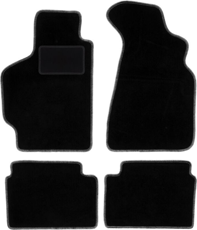 Schwarze Veloursmatten für: Toyota Celica V Cabrio, Coupé, Liftback (1989-1993)