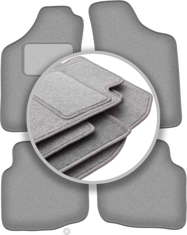 Graue Automatten für: Mitsubishi L200 Triton Pickup (2001-2006)