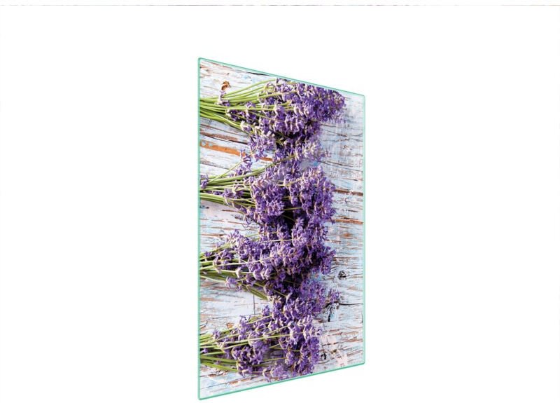 Glasschneidebrett 35x52 Lavendel