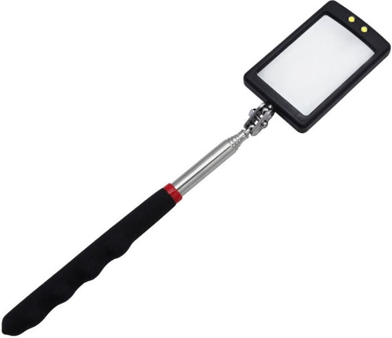Specchi telescopici KZQ specchio telescopico a led, specchio telescopico meccanico, specchi di ispezione regolabili, spe...