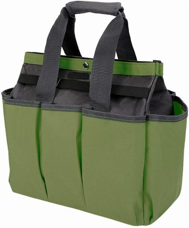 Aufbewahrungstasche für Gartengeräte aus Oxford-Stoff - Dunkelgrün