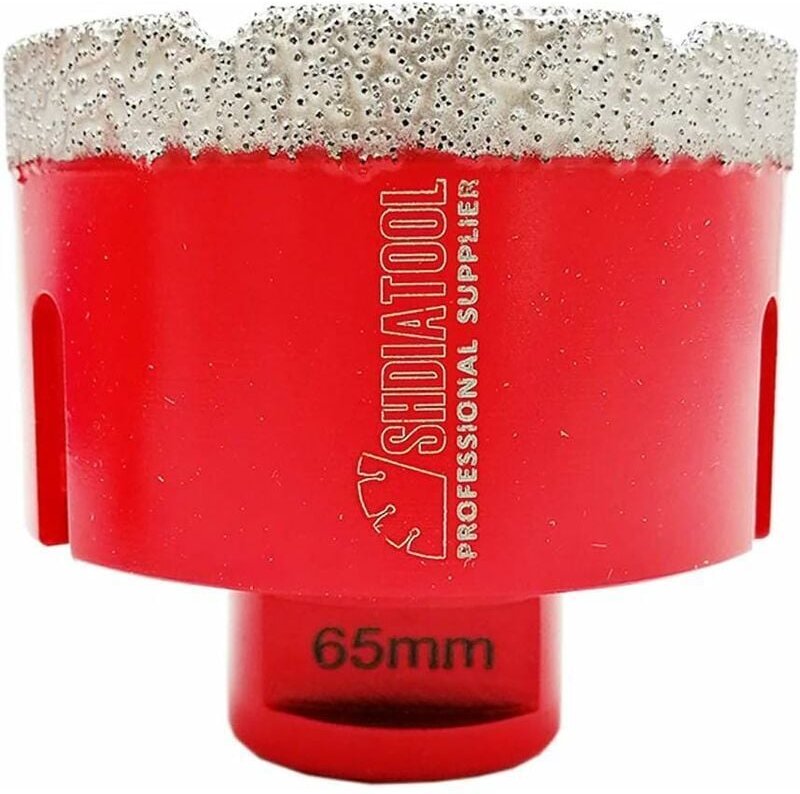Nazalus-Hot Sale-65mm Diamant Bohrer Kern Bits mit M14 Gewinde für Trocken Bohren Porzellan Fliesen Granit Marmor