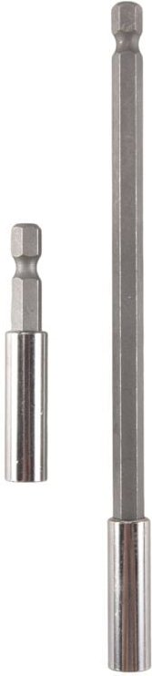 2 Stueck / Satz 1/4 Hex Magnetischer Bithalter 60 150mm Schraubendreher Riegel Leistung Erweiterung Bohren Treiber