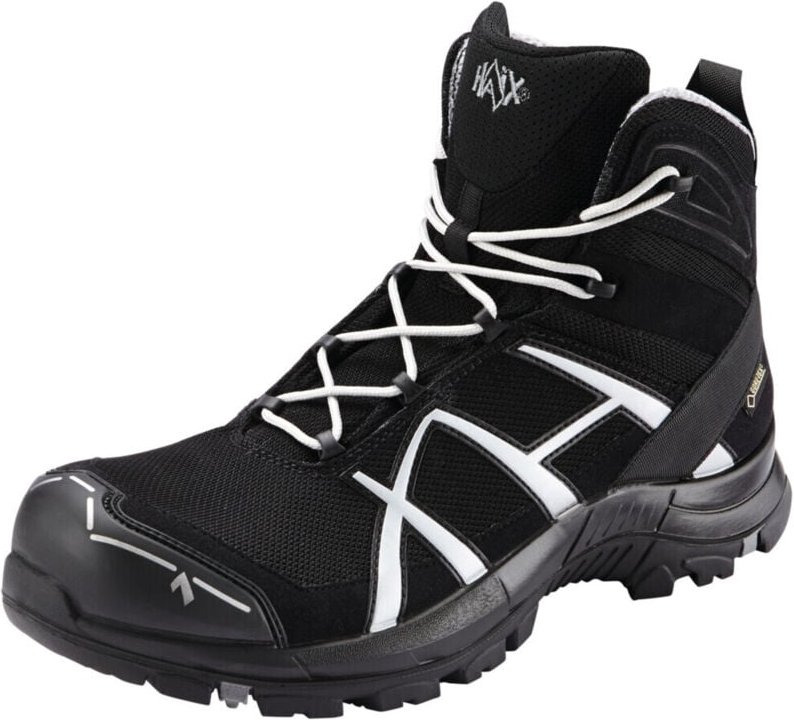 Schnürstiefel schwarz/silber Black Eagle Safety 40 Mid esd, S3, EU-Schuhgröße: 36 - Haix