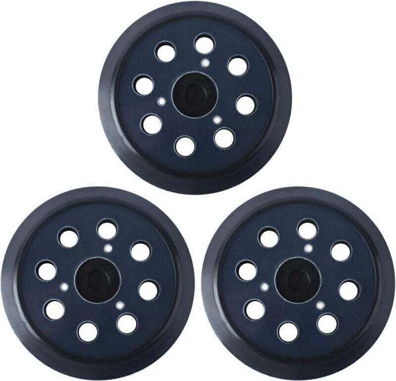 125-mm-Schleifpad, kompatibel mit Makita 743081C8, ersetzt BO5010 BO5041KC, 8-Loch-Schleifscheiben (3 Stück)