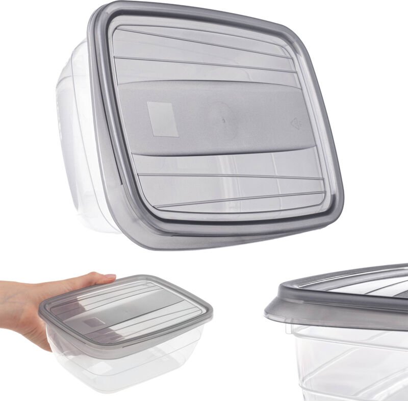 Curver Vedo Lebensmittelbehälter 1,3 l, grau