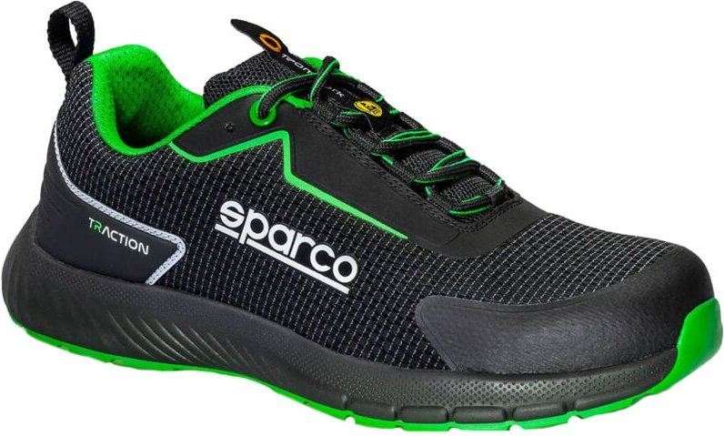 Sparco Sanyo ESD S1PS SR FO HRO Arbeitsschuhe - 43 EU - Schwarze