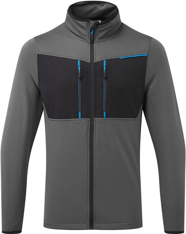 Sweatshirt mit Reißverschluss WX3 Grau Metall L