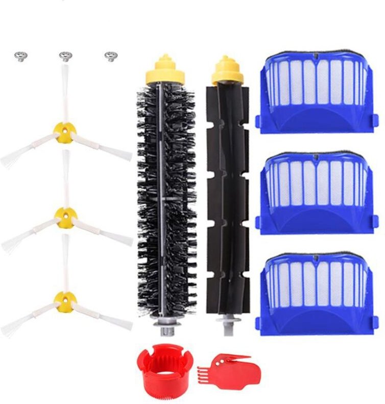 Roller Seitenbürste Filterrad für 600 Serie 606 610 620 630 650 660 675 676 Staubsaugerzubehör