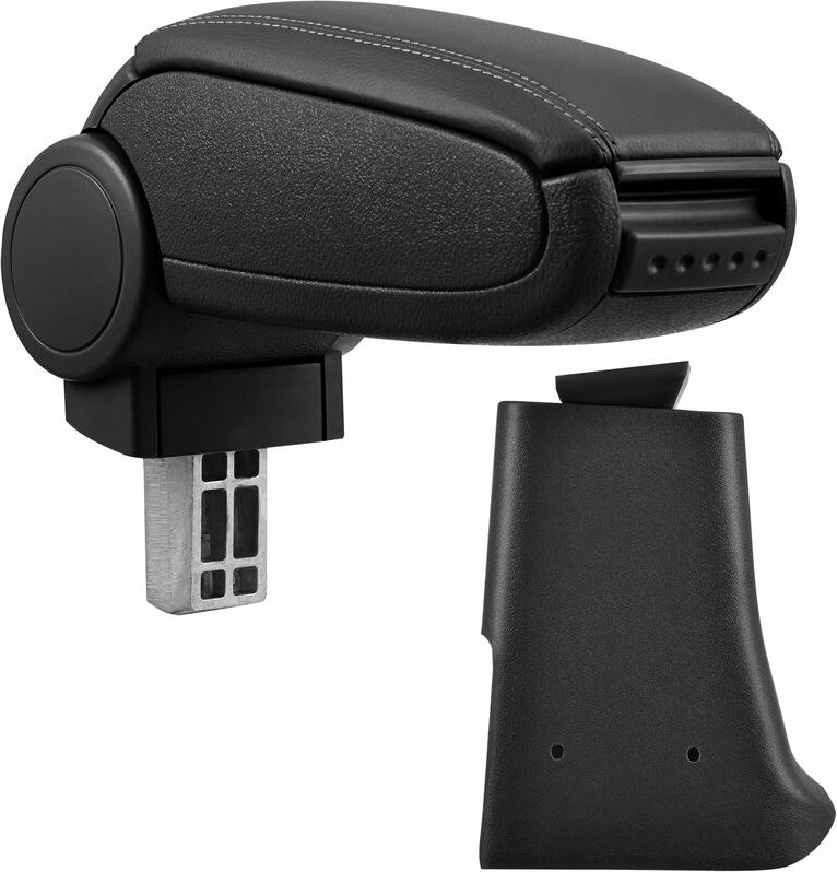 Pro.tec - Mittelarmlehne vw Golf 3 Vento mit Staufach Kunstleder Schwarz