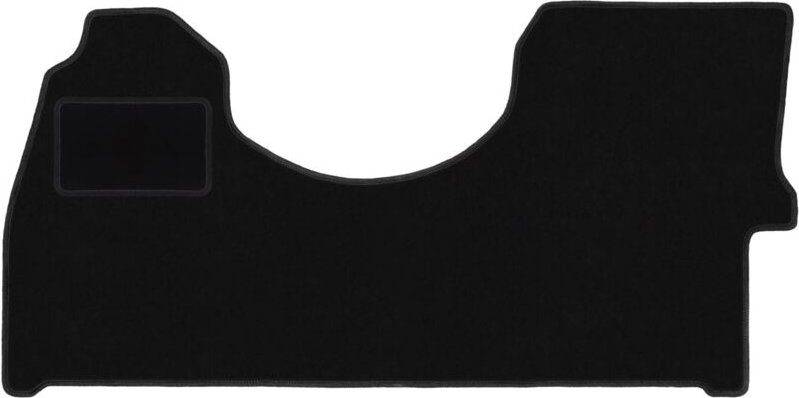 Fahrermatte schwarz für: Volkswagen Crafter Kastenwagen (2006-2019)