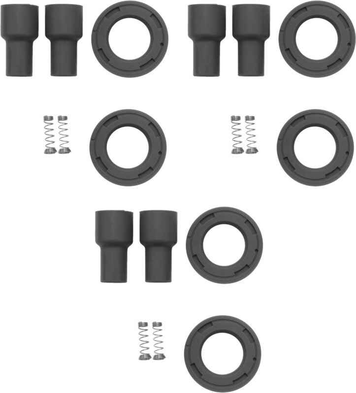 Tlily - Zündkerzen Kappe Stecker Zündspulen Stecker Spitze Abdeckung Gummi 90919-11009 90919 11009 für yaris vios