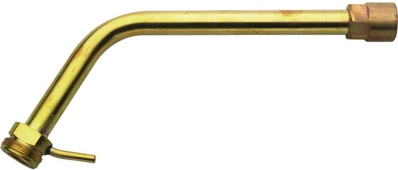 Halsrohr 180 mm gebogen mit Haken - 350902 - Sievert