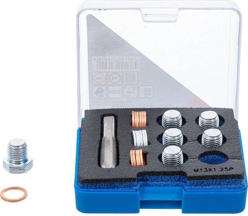 Reparatursatz für Öl-Ablass-Gewinde M13 x 1,25 mm