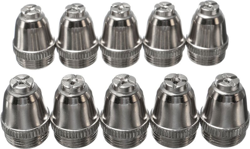 26-teiliges Verbrauchsmaterialset für Plasmaschneider, verlängerte Luftplasma-Schneiddüse, Elektroden-Verbrauchsmaterial...