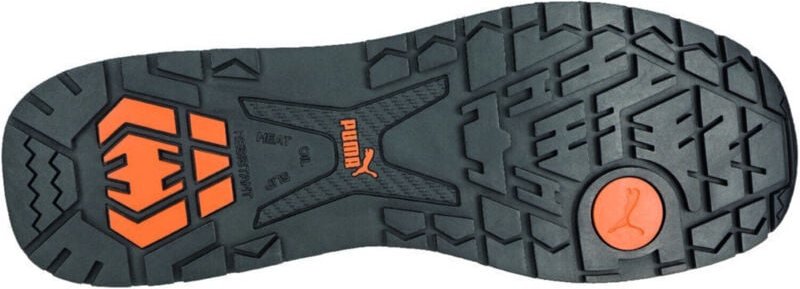 Thumbnail - Puma - Sicherheitsschuh Crosstwist low Gr.43 blau/orange S3 hro src EN20345 Leder