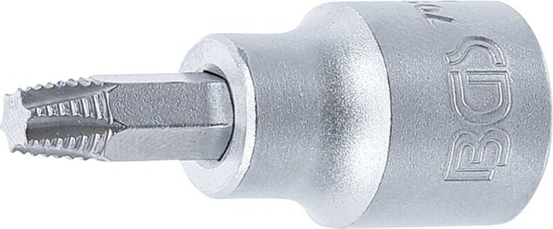 Bgs Technic - Schraubenausdreher-Bit-Einsatz Antrieb Innenvierkant 10 mm (3/8') für defektes T-Profil (für Torx) T30