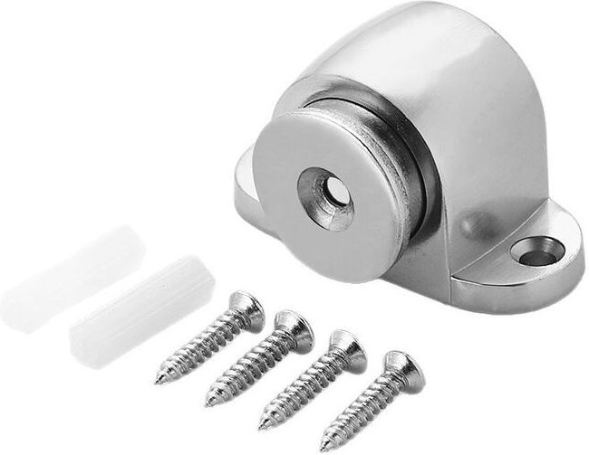 Aiperq - 2er-Pack magnetische Türstopper aus Edelstahl, Türstopper mit Schraubenmontage, ohne Kraftaufwand oder Anstoßen...