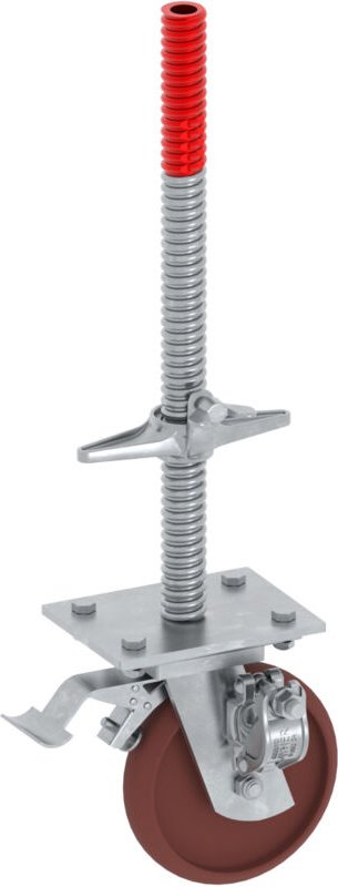 Layher Lenkrolle 1200 mit Halbkupplung