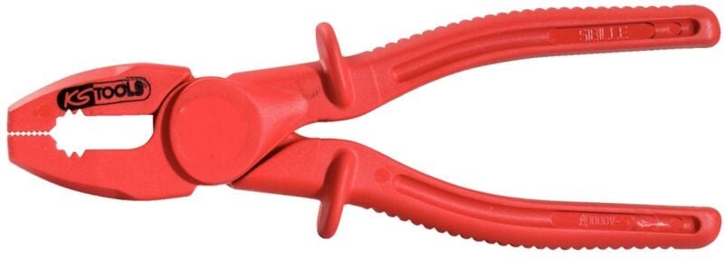 Ks Tools Kunststoff-Kombizange mit Schutzisolierung, 200 mm