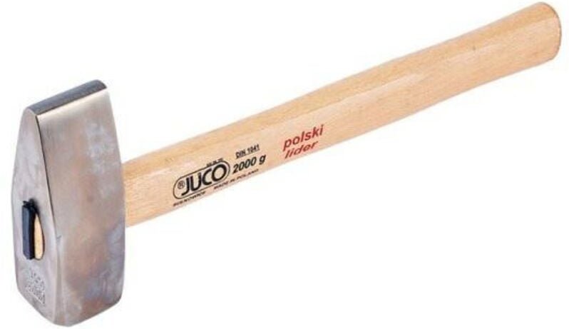 Thumbnail - JUCO HAMMER DE TRADITIONAL BREAKING 2,0 kg, Hammer de brechen, ideal zum Brechen von Stein und Beton, Griff de Holz, geh...
