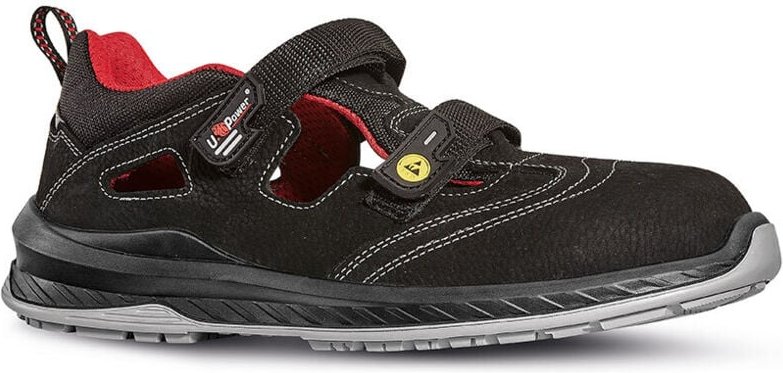 Sicherheitsschuhe niedrig SCANDY ESD S1P SRC - Schwarz 37