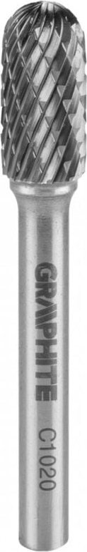 Thumbnail - Metallfräser HM, Typ C (rund zylindrisch), 10 x 20 mm, Schaft 6 x 45 mm