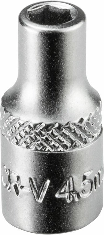 Thumbnail - Stecknuss Sechskant 4,5mm 6Kant 1/4' kurz (cr-v)