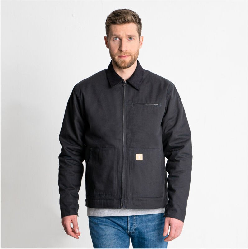 Heavy Work Jacket Padded bci cotton l Black - Stier