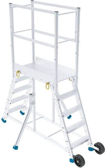 Plattformleiter - 7 Stufen - Maximale Arbeitshöhe. 3.75m - PDA175/1000