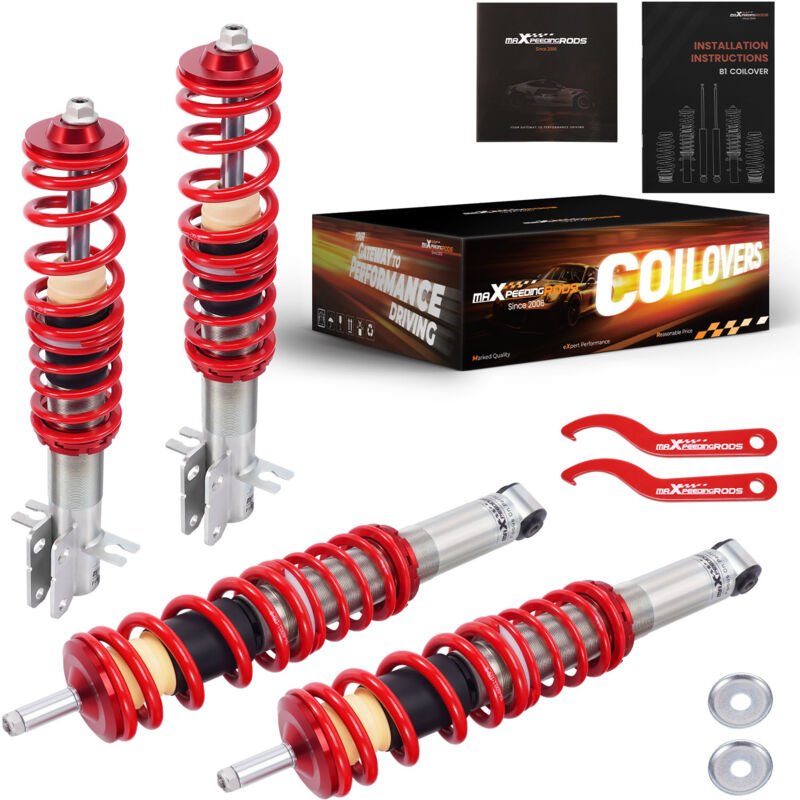 Street Gewindefahrwerk for VW Rabbit Golf Mk1 1975-1984 Jetta MK1 1980-1984