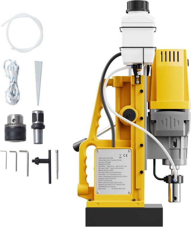 Mophorn - Magnet bohrer-1400W Motor, 2 in Bohr durchmesser, 2922 lbf tragbare elektrische Mag-Bohrmaschine mit variabler...