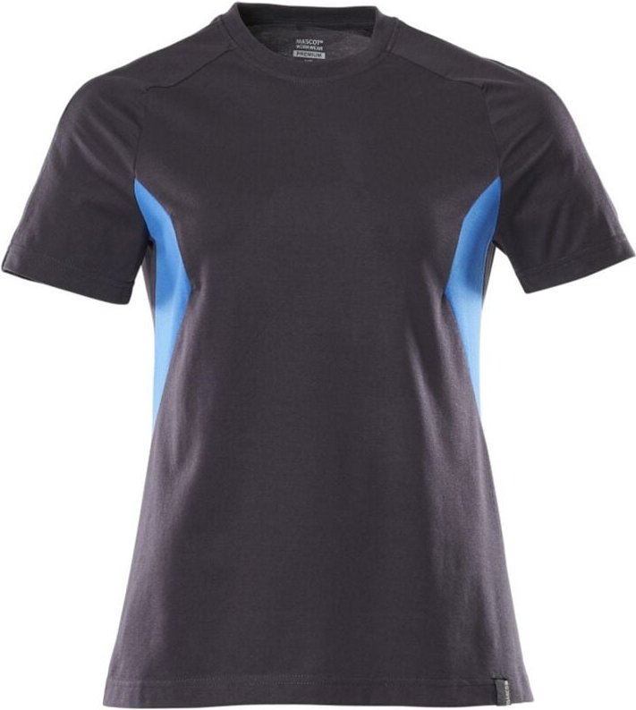 Accelerate T-Shirt Damen Gr. 3XL schwarzblau/azurblau - Mascot