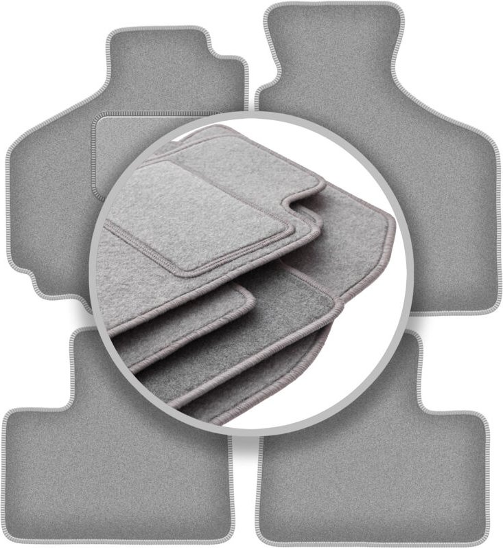 Graue Automatten für: Suzuki Ignis I Fließheck (2001-2008)