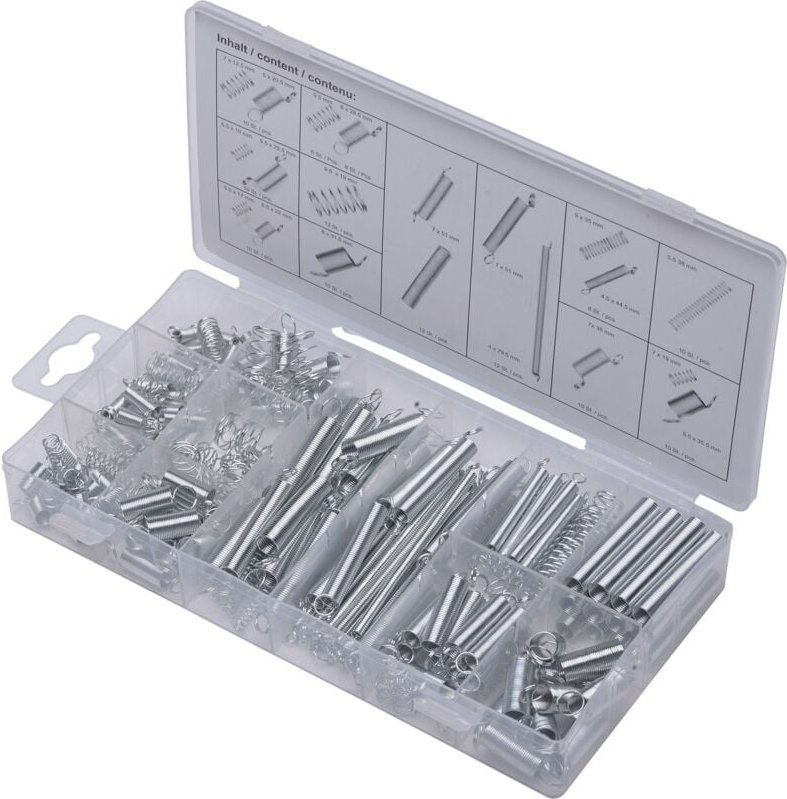 Thumbnail - SW-Stahl S8047 Federnsortiment 200 teilig, 10-80 mm