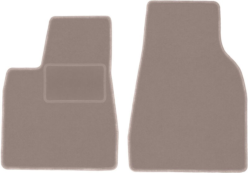 Beige Vordermatten für: Tesla Model X SUV (2016-)