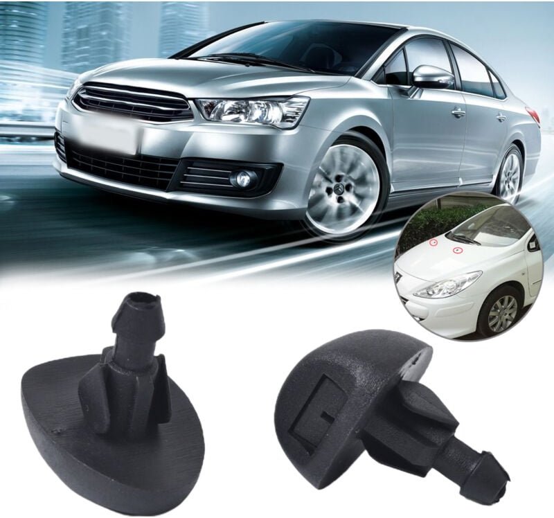 Eosnow Scheibenwaschdüse, Auto-Windschutzscheiben-Sprühgerät, kompatibel mit Citroen