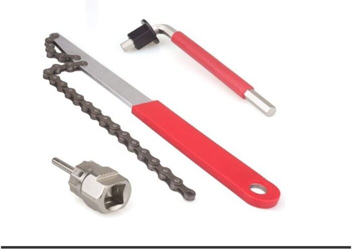 Memkey - Fahrrad-Wartungswerkzeug, Werkzeug-Set, Fahrrad-Reparatur-Werkzeug-Set, Wheel-Time-Kassette, Kassettenkette