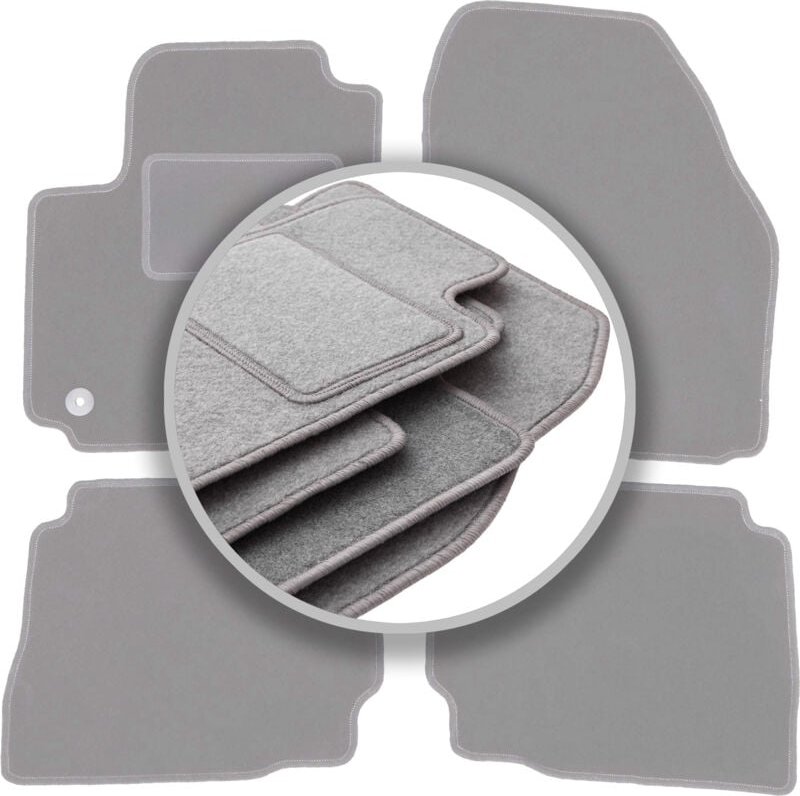 Graue Automatten für: Ford Mondeo MK4 Liftback, Limousine, Kombi (2007-2012)