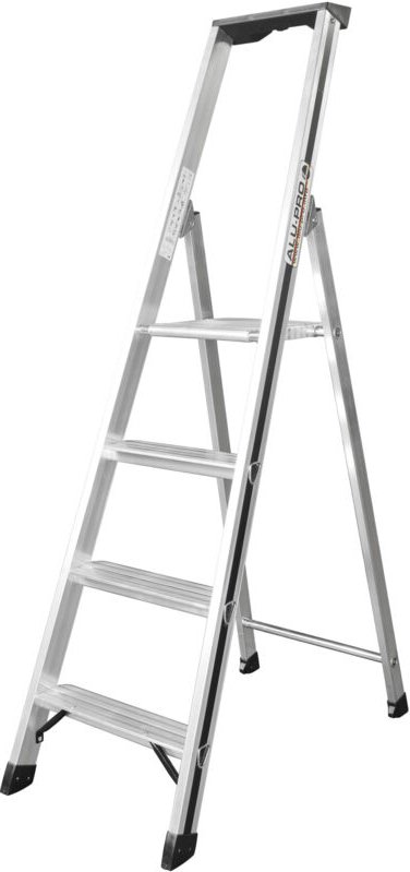 Hymer Stufenstehleiter 4Stufen Standhöhe 0,88m 4 Stufen Standhöhe 0,88 m