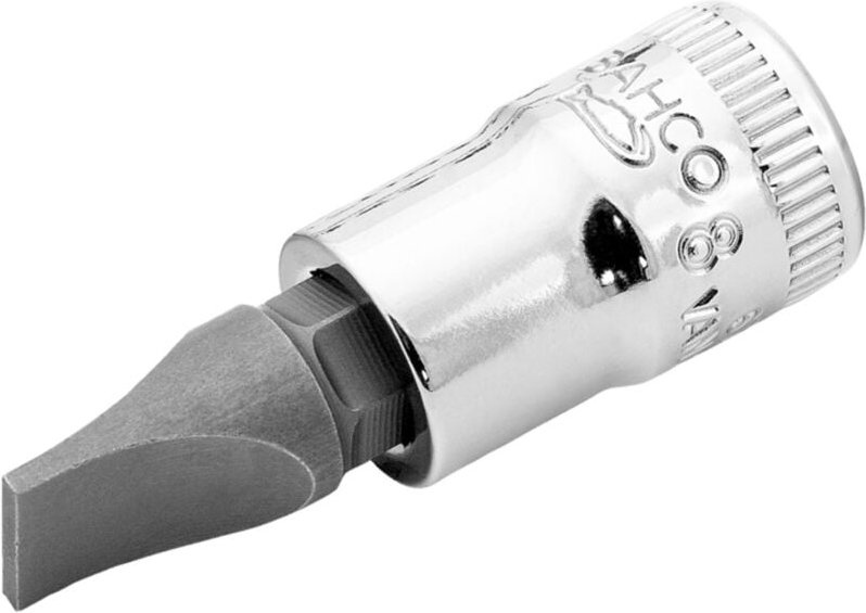 Bahco 1/4 Schraubendreher-Einsatz für Schlitzschrauben 8 mm