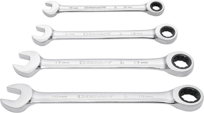 Kraftwerk - 4-t. GearWrench Satz 10-13-17-19 mm