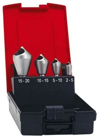 Entgratsenker-Set hss Querloch 90Grad 2-20mm Format