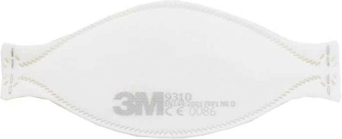 FFP1-Maske faltbar Staub ohne Ventil 9310 x 10 - 3M