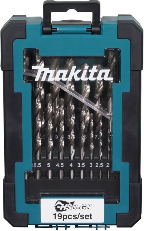 D-78352 Metallbohrer-Set hss-gs 19-tlg. - Makita